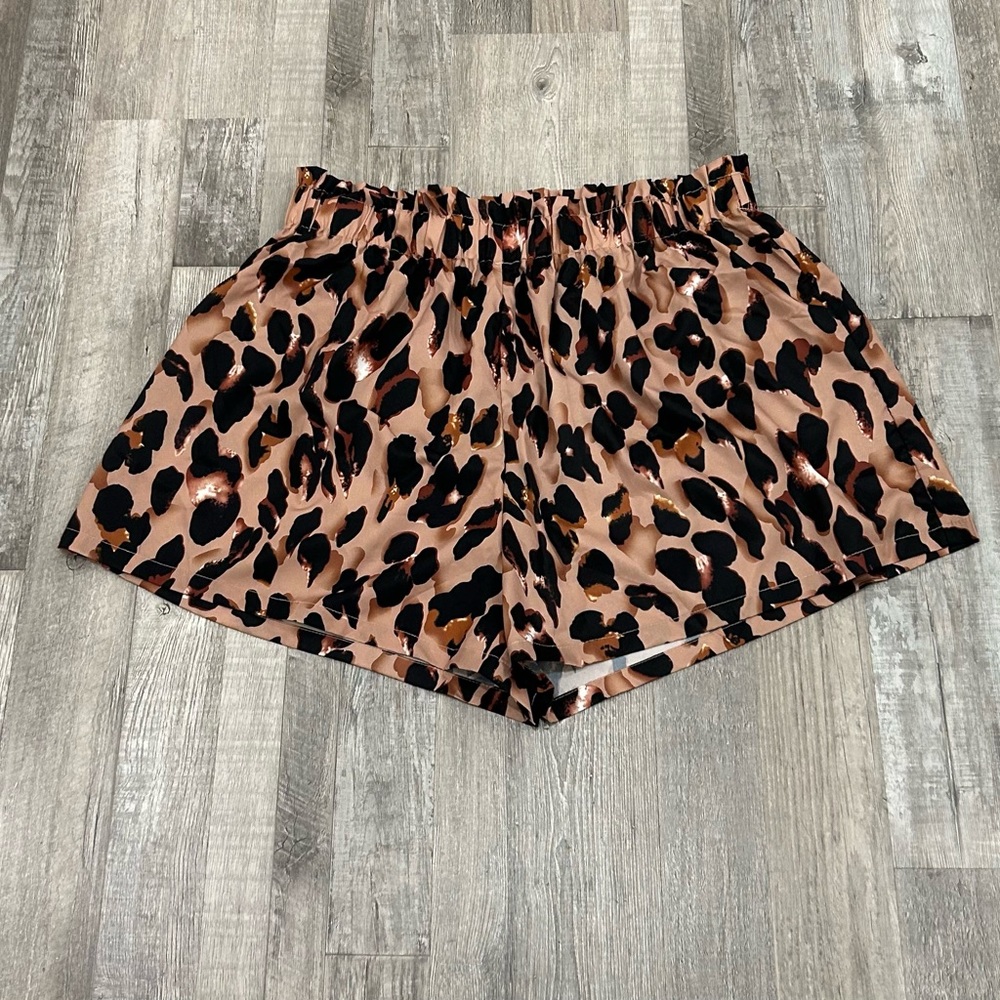 Shein Curve Paper Bag Waist Shorts